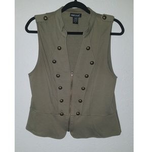 Olive Green Vest